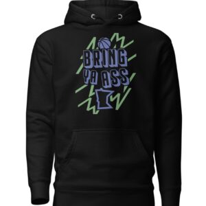 Bring Ya Ass Minnesota ELECTRIC Hoodie 7 Bring Ya Ass Minnesota ELECTRIC Hoodie Black