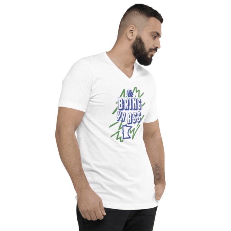 The "Bring Ya Ass Minnesota ELECTRIC T-Shirt": Energize Your Wardrobe 7 Bring Ya Ass Minnesota ELECTRIC Unisex V-Neck T-Shirts