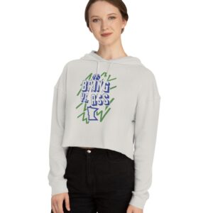 Bring Ya Ass Minnesota ELECTRIC Women’s Cropped Hooded 8 Bring Ya Ass Minnesota ELECTRIC Women’s Cropped Hooded Bone