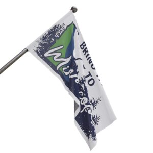 Bring Ya Ass Minnesota ROAD SIGN 2024 Flag