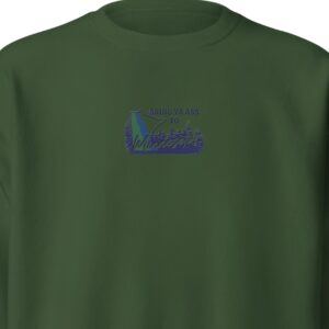 Bring Ya Ass Minnesota ROAD SIGN Embroidered Unisex Premium Sweatshirt Tees