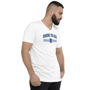 Bring Ya Ass Minnesota Unisex V-Neck T-Shirt