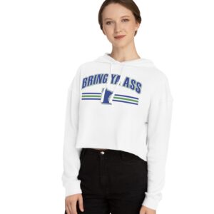 Bring Ya Ass Minnesota Women’s Cropped Hooded