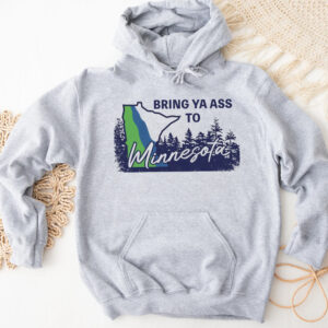 Bring Ya Ass ROAD SIGN Gray Hoodie Shirts
