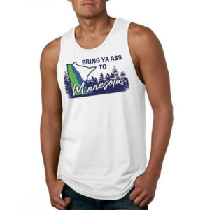 Bring Ya Ass ROAD SIGN Tank Top White Shirt 6 Bring Ya Ass ROAD SIGN Tank Top White Shirt