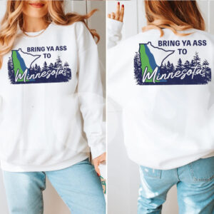 Bring Ya Ass ROAD SIGN White Sweatshirt 6 Bring Ya Ass ROAD SIGN White Sweatshirt Shirts