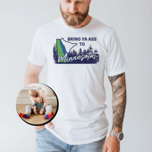 Bring Ya Ass ROAD SIGN White T-Shirts