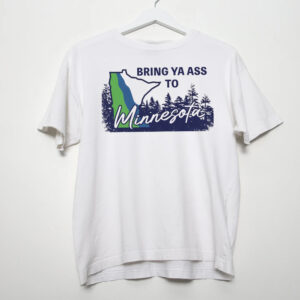 Bring Ya Ass ROAD SIGN Women White T-Shirts