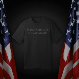 Make America Great Again Black Shirt