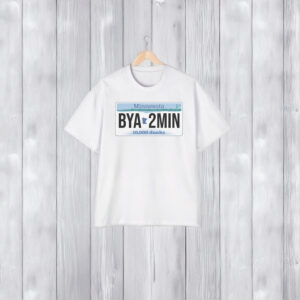 Minnesota BYA2MIN License Plate Shirts