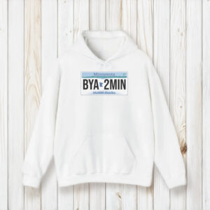 Minnesota BYA2MIN License Plate T-Shirt