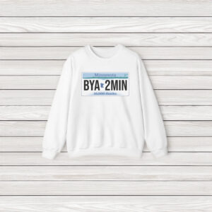 Minnesota BYA2MIN License Plate T-Shirts