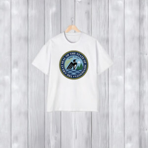 The Great Seal Of The State Of Minnesota Bring Ya Ass Logo T-Shirt